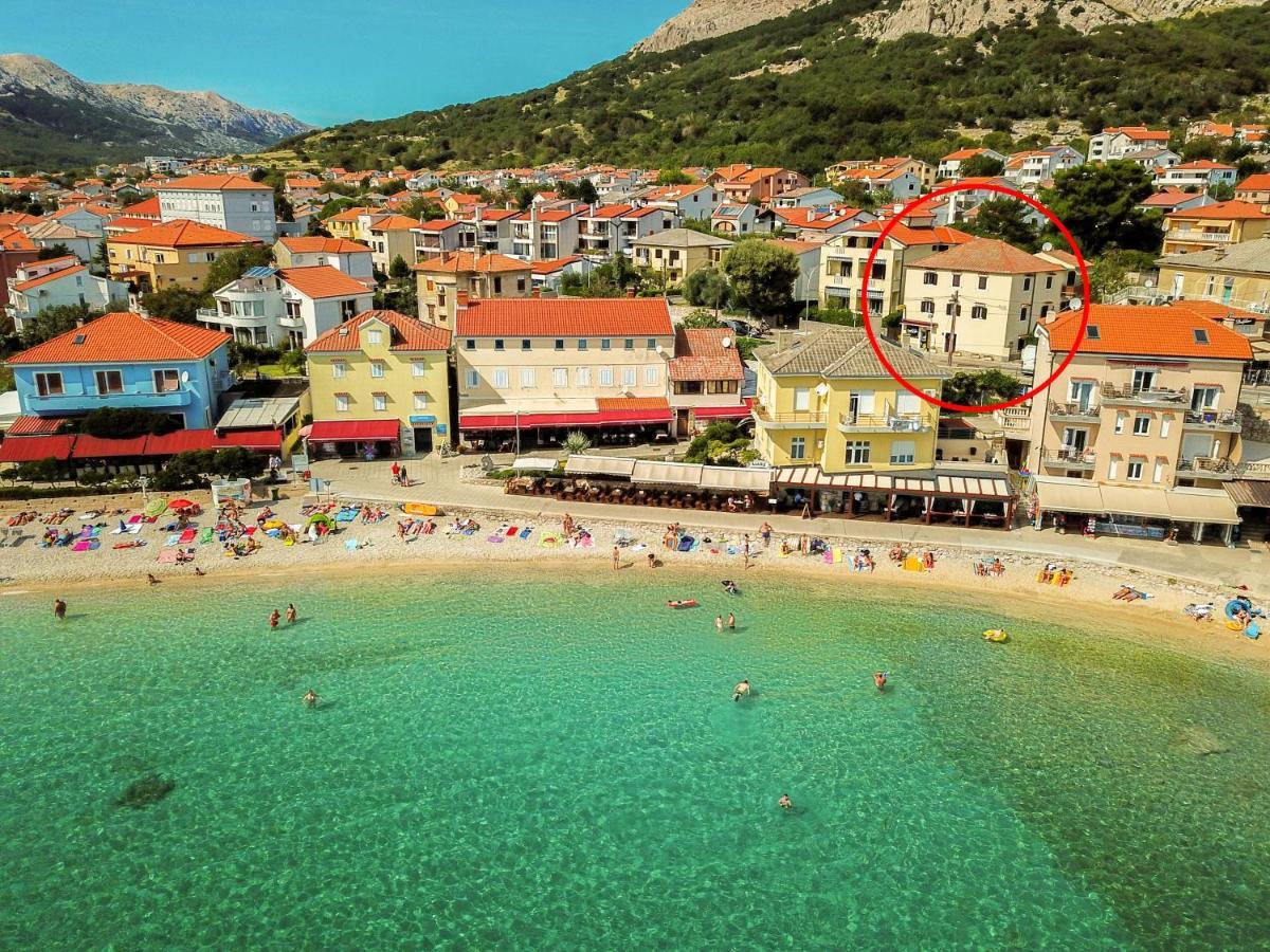 Apartments Marin With Sea View Baška Exteriér fotografie