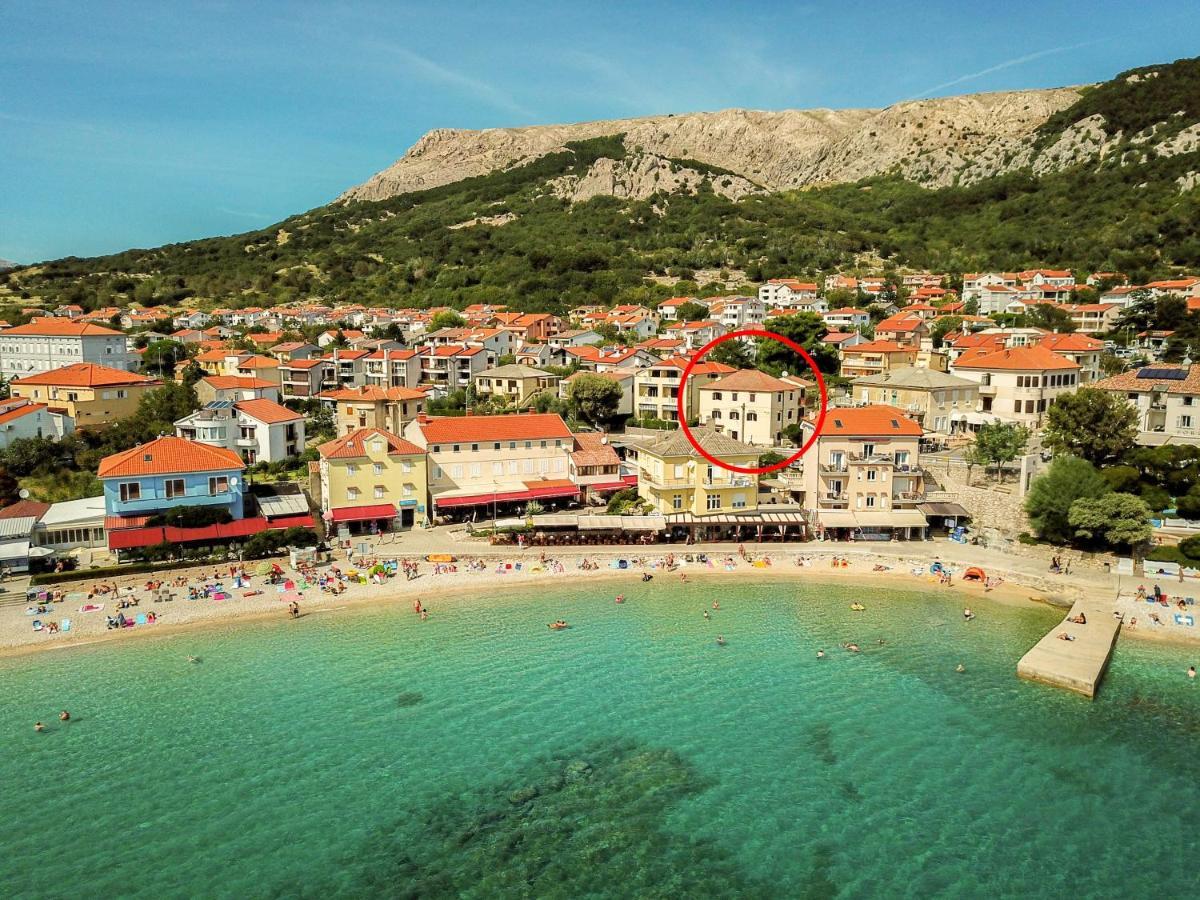 Apartments Marin With Sea View Baška Exteriér fotografie